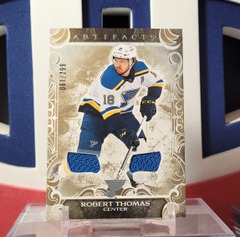 Robert Thomas 2024-25 - Gold Materials Dual Jersey /299 Artifacts Upper Deck